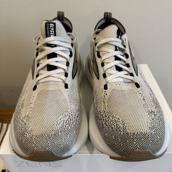 Brooks Stealthfit 21 Women's Running Shoes Size 10 B Medium White Black Read Des - Picture 8 of 8